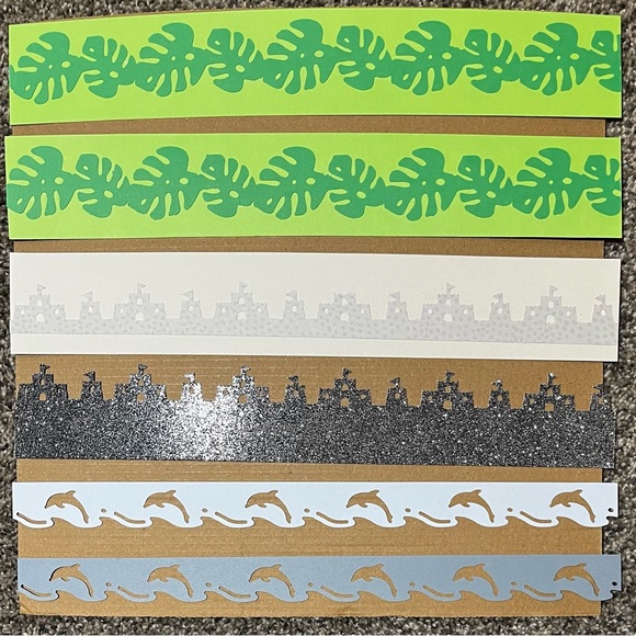 12 inch borders for beach theme vacation - Picture 9 of 16